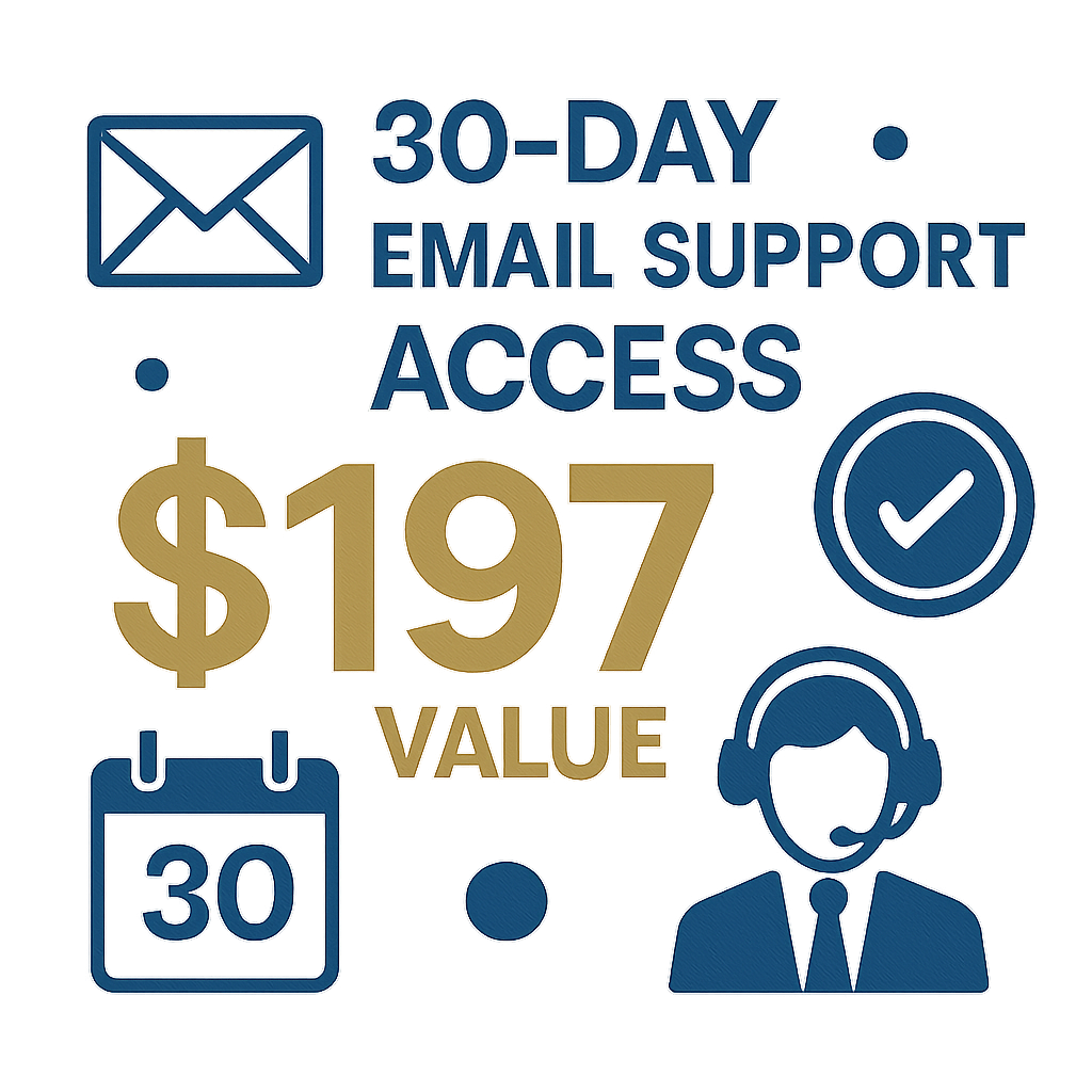 Email Support Bonus