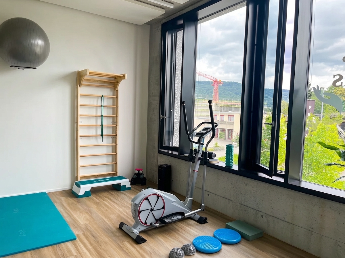 Fitnessraum Physio Salus Aarau