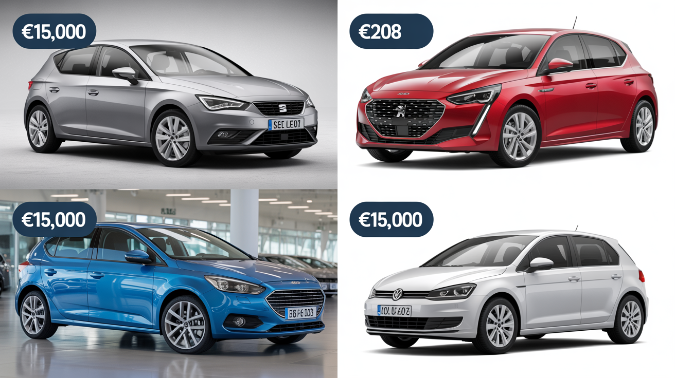 Mejores Coches de Segunda Mano por Menos de 15.000€ en España (Guía 2026)