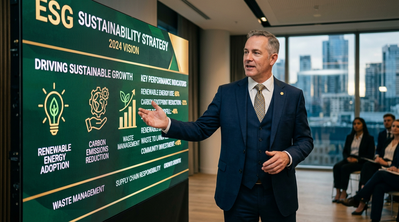 ESG Strategy for CEOs: Beyond Compliance to Competitive Advantage