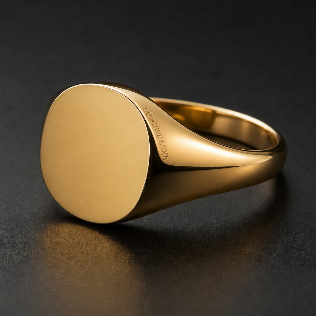 Classic Gold Signet Ring