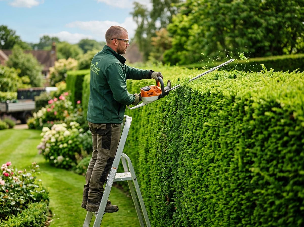 Heckenschneiden – GreenPulse Gartenpflege