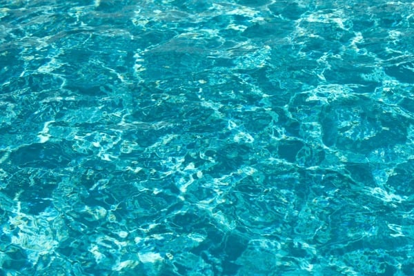Crystal clear pool water - professional maintenance