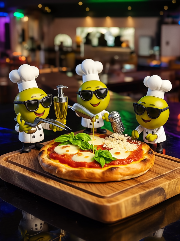 The Three Mini Chefs Team at The Funky Olive