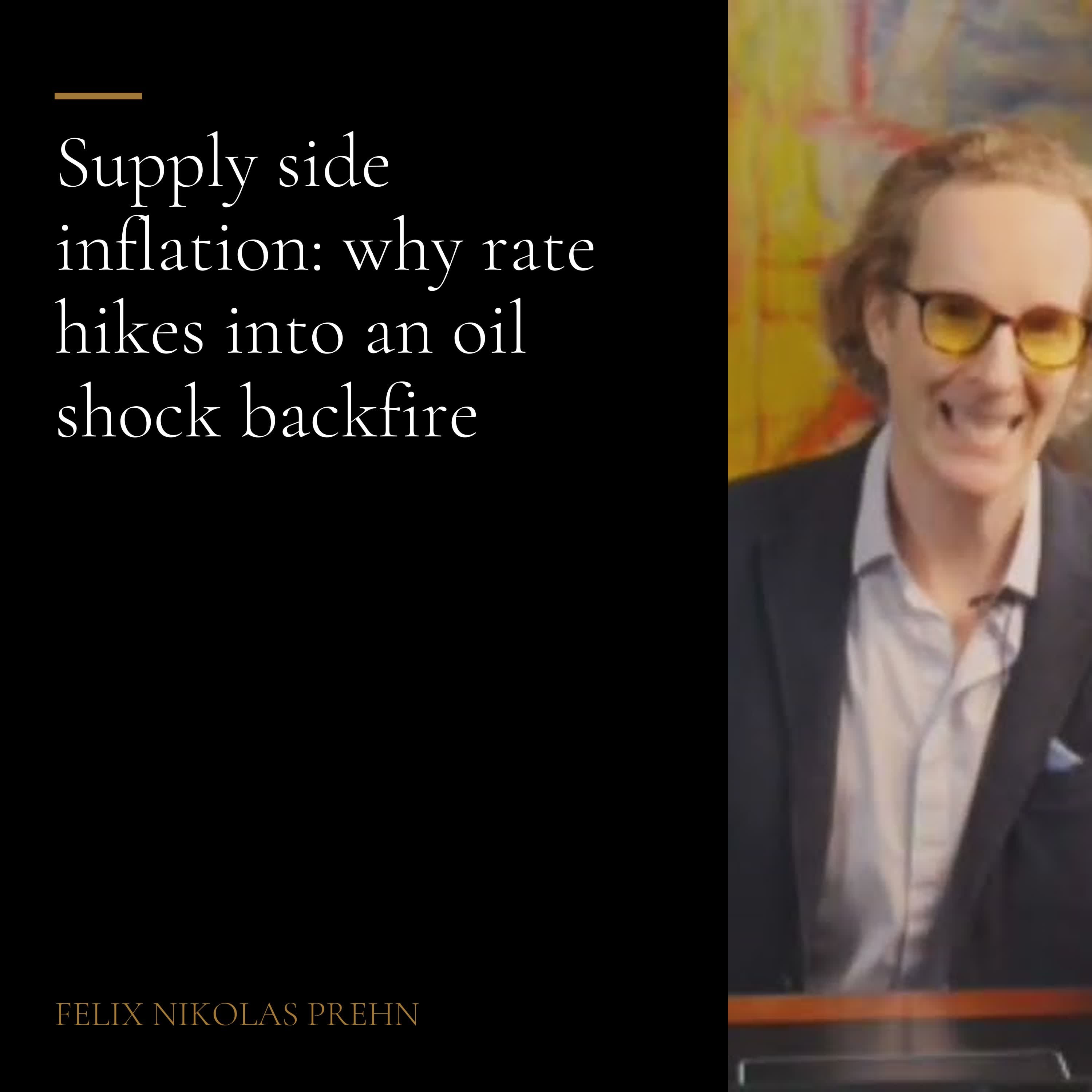 Episode artwork for Rate hikes and oil shocks: why central banks are buying gold, a podcast episode by Felix Nikolas Prehn
