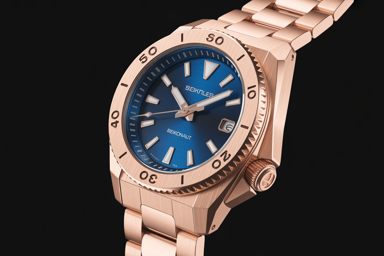 SeikoNaut Blue Dial on Instagram