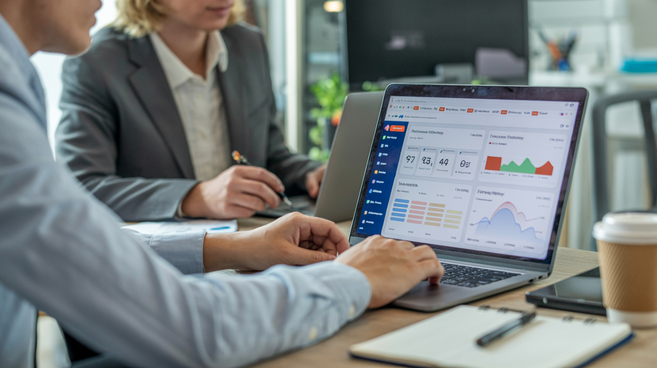 SEO analytics workspace