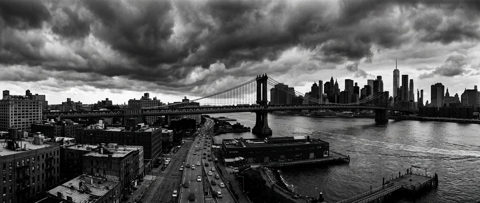 Brooklyn cityscape, archival photograph