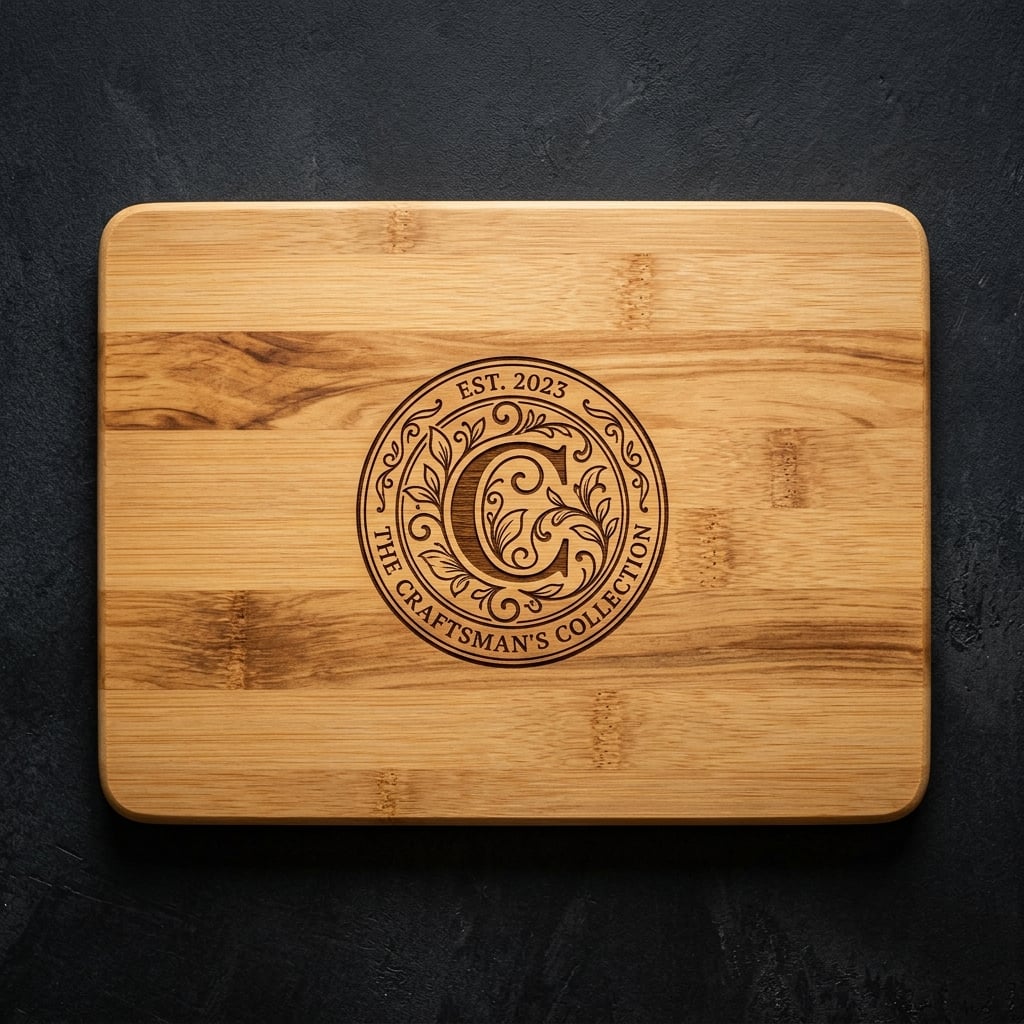 Engraved Bamboo Cutting Board