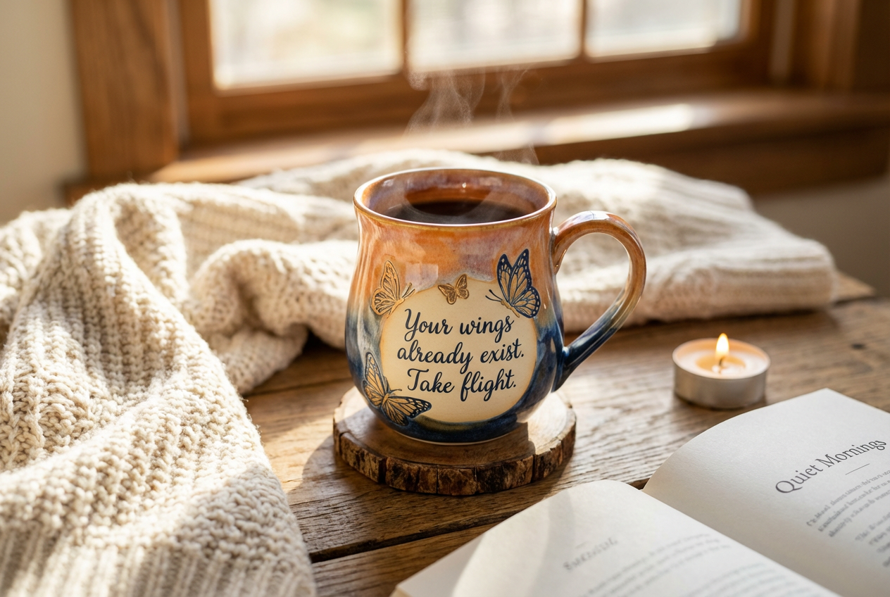 Butterfly Wisdom Mug