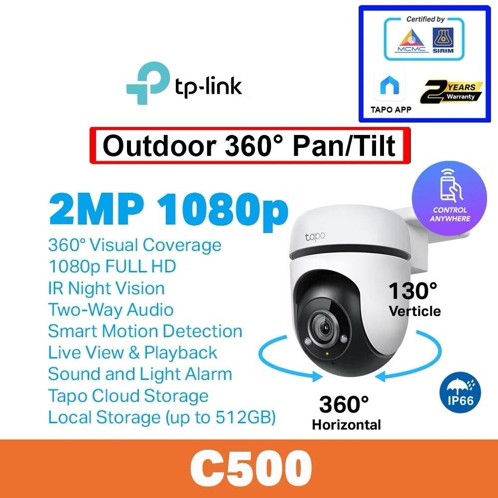Câmera TP-Link Tapo C500