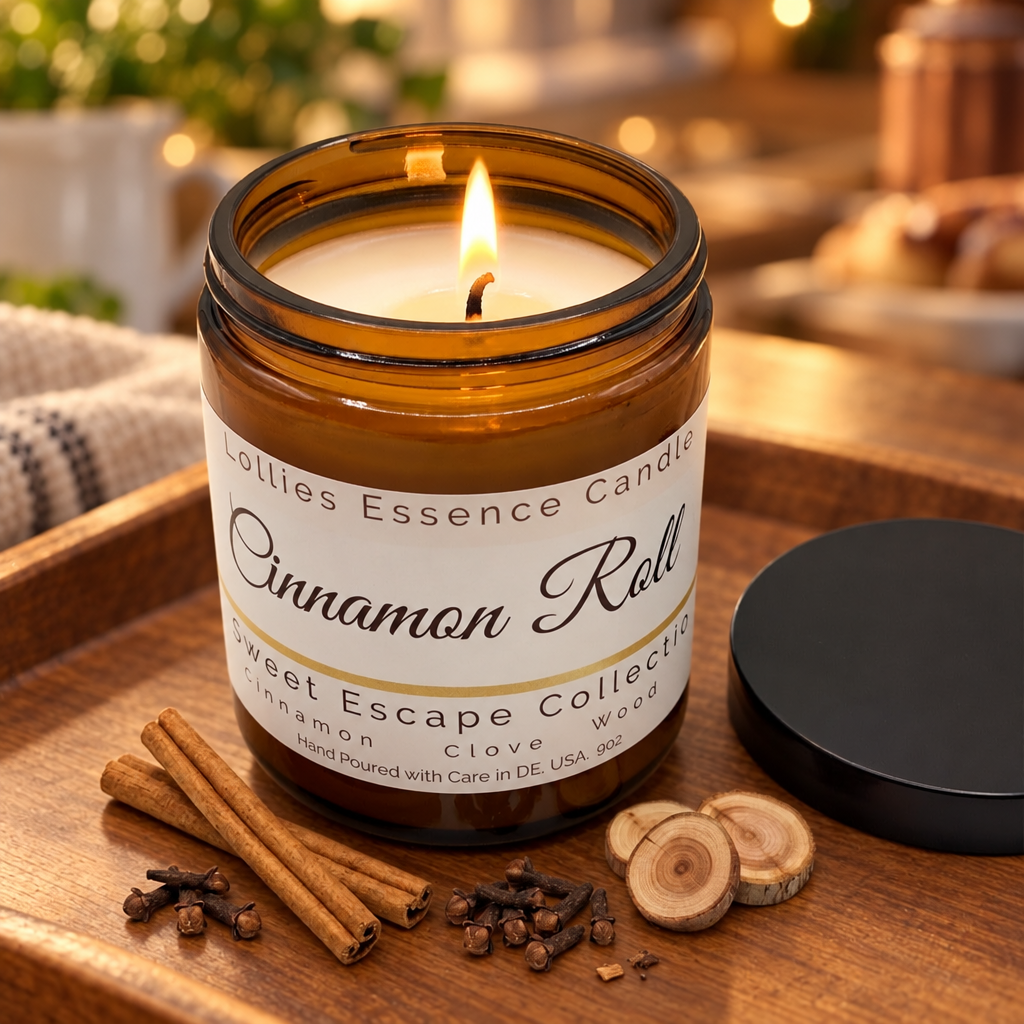 Cinnamon Roll Candle