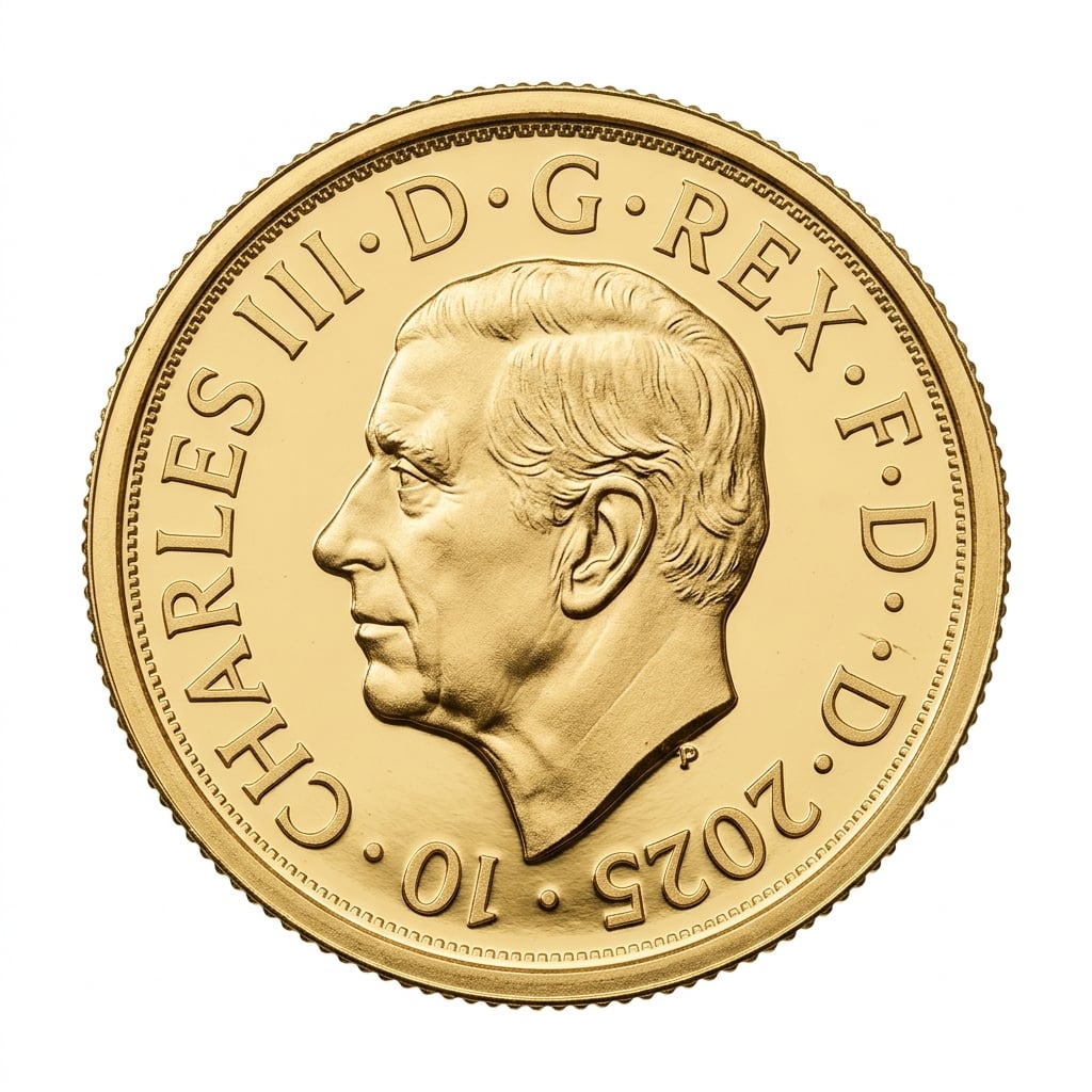 Royal Mint 1/10 oz Britannia 2025 Gold Coin