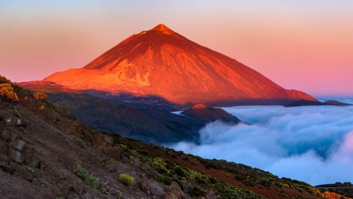 Côte de Tenerife et le Teide