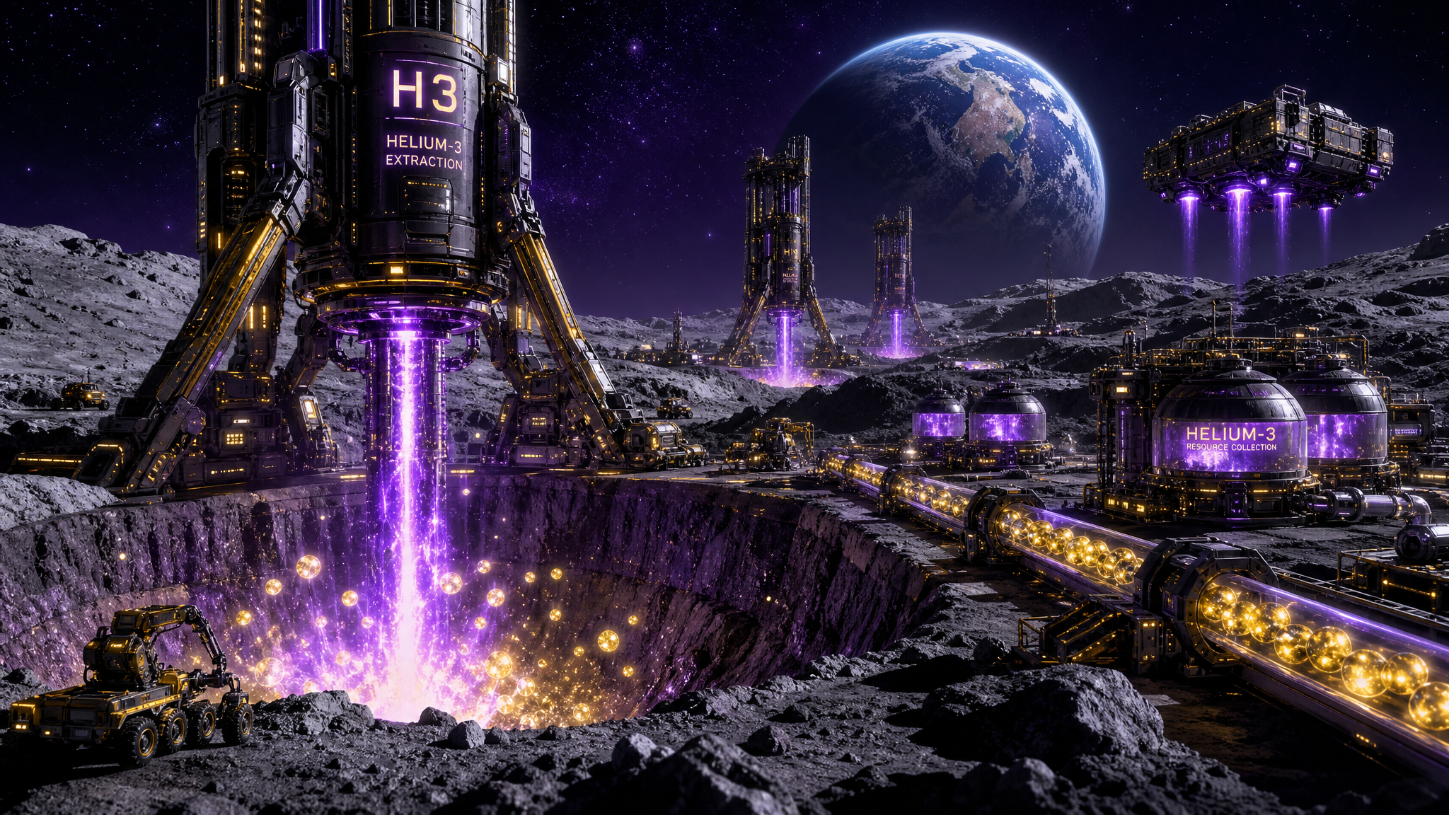 Helium-3: The Lunar Gold Rush That Could Power Earth for 10,000 Years
