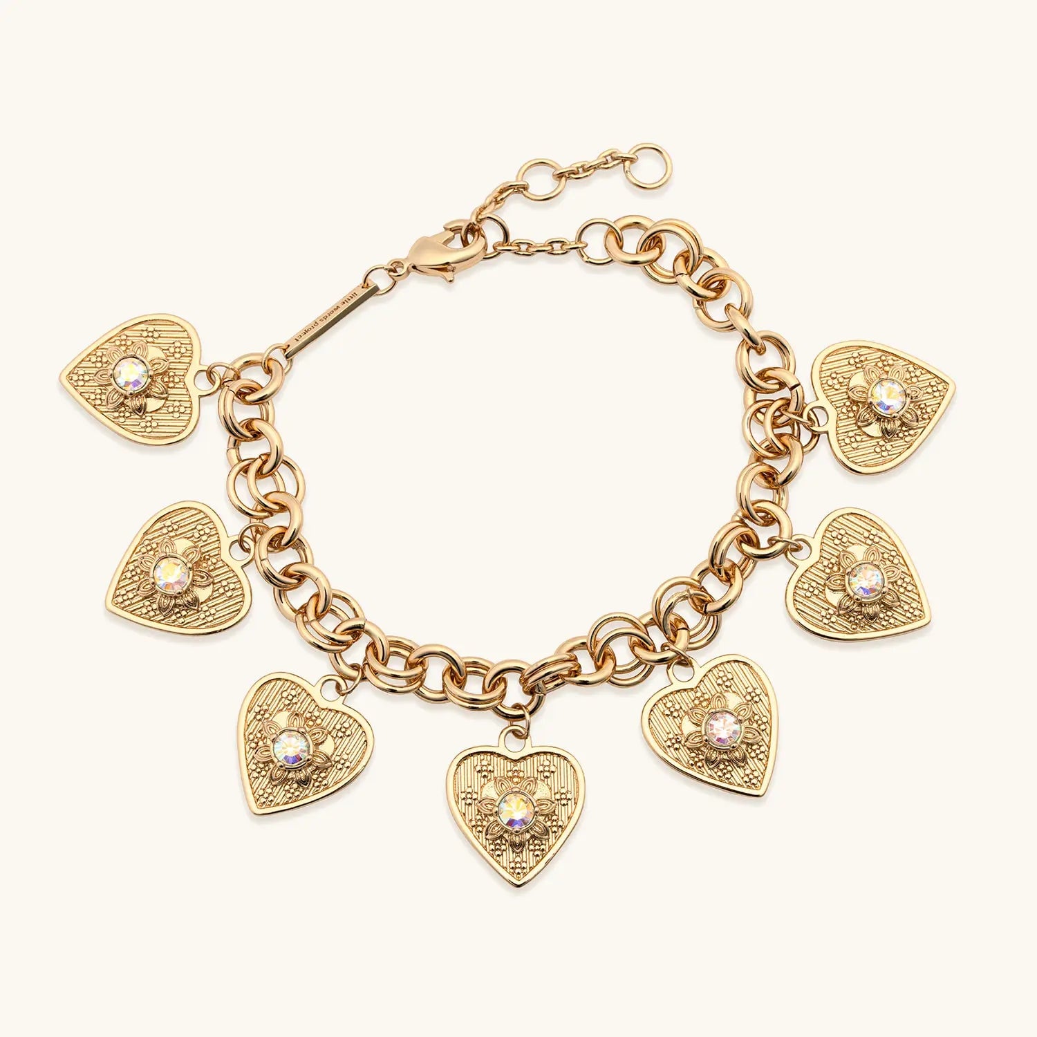 Heart Charm Bracelet