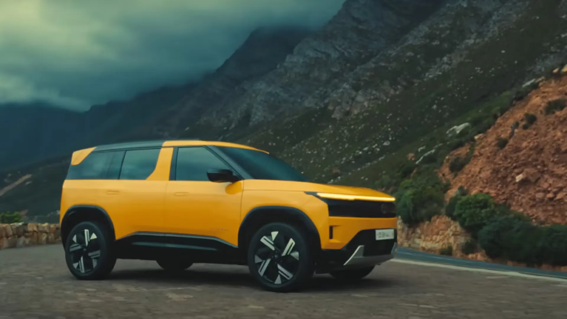 New Tata Sierra yellow car at Vamana Motors Tiruvannamalai