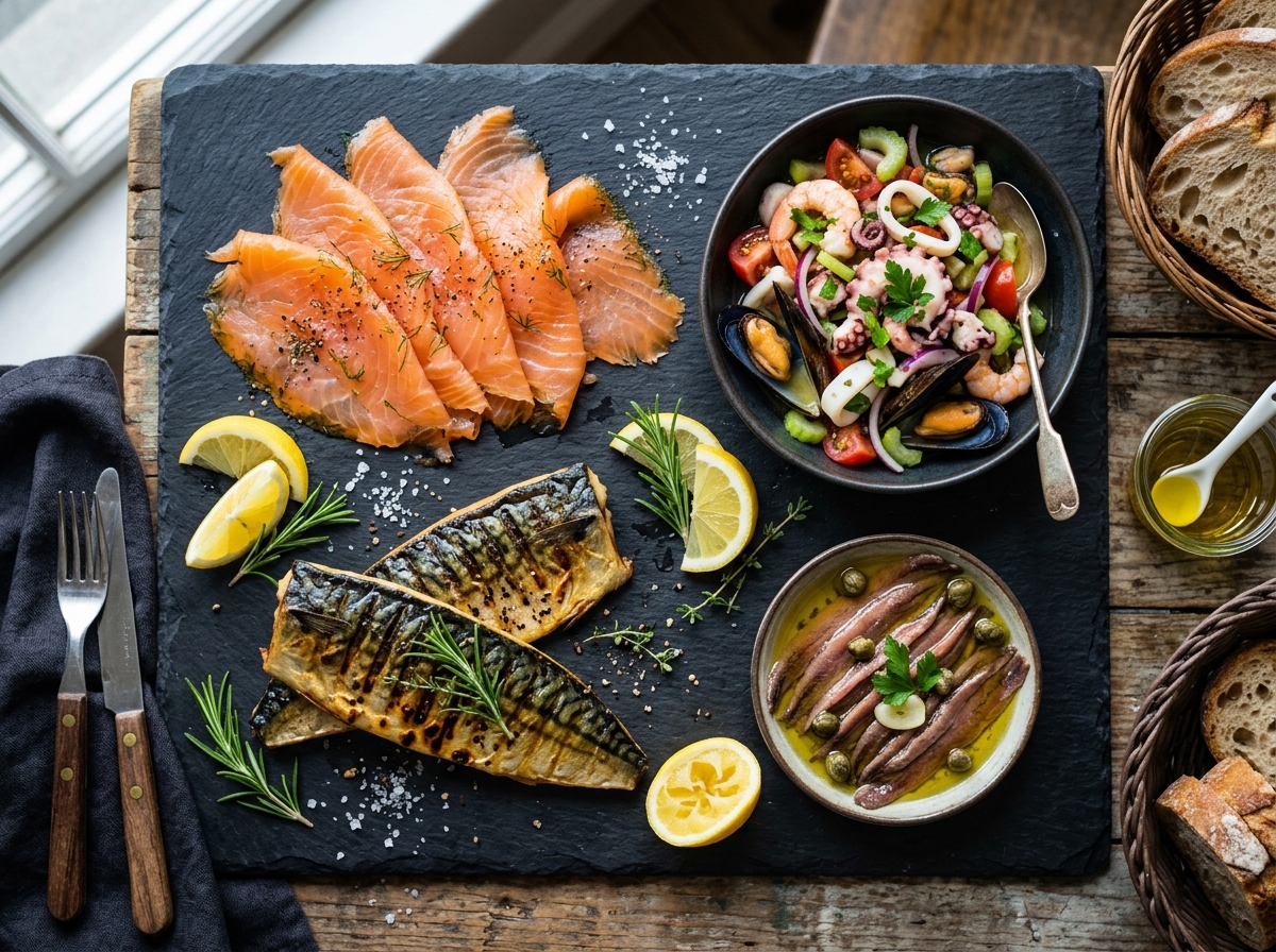 Prodotti Ittici Marinati e Salmone Affumicato