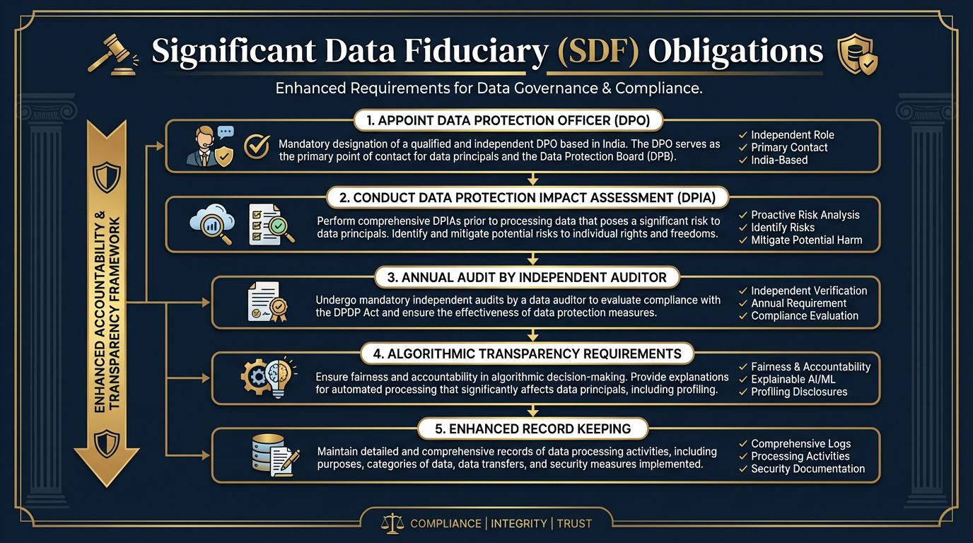 Significant Data Fiduciary (SDF) Obligations