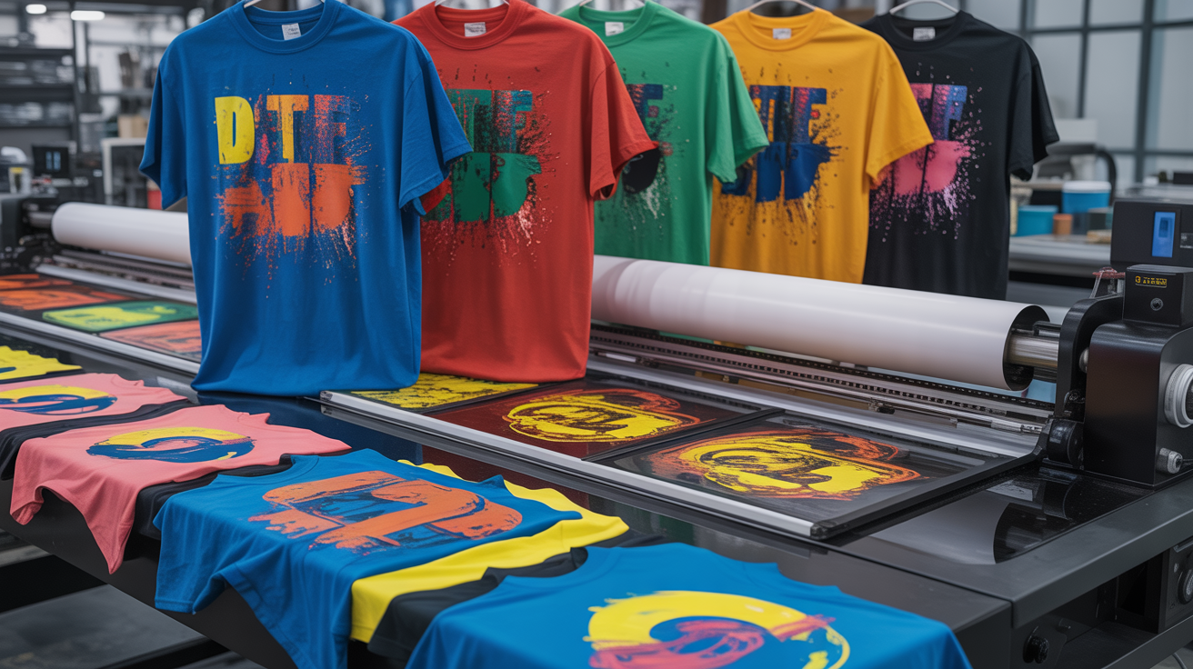 Wayout Apparel DTF printing studio