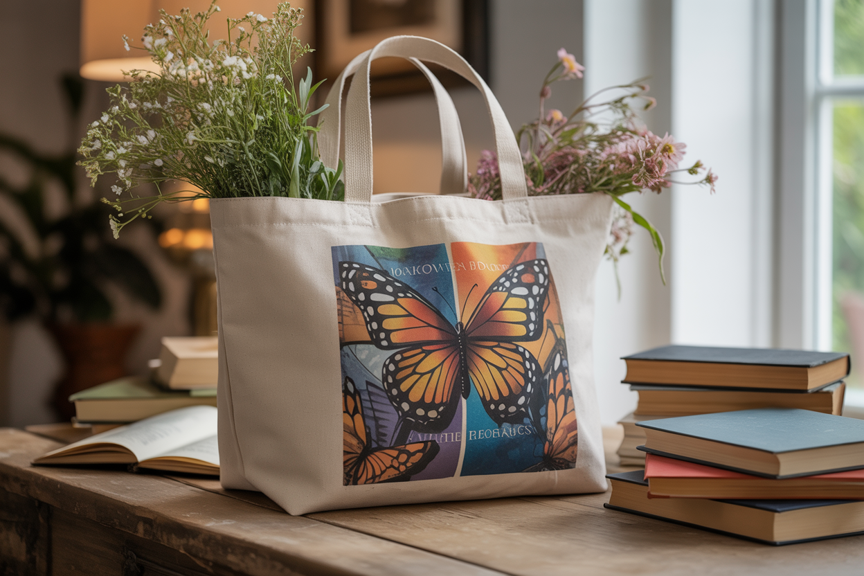 Wings of Change Tote Bag