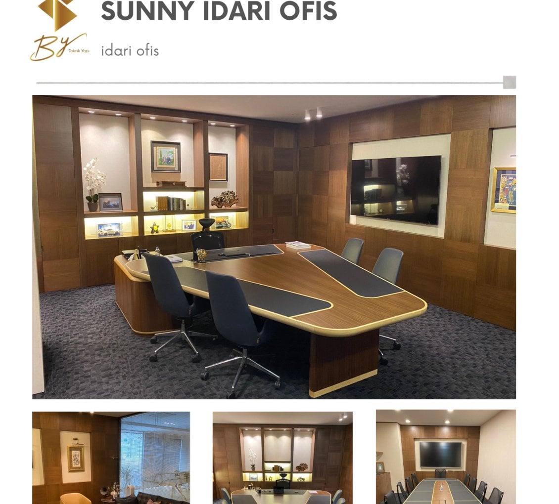 Sunny İdari Ofis Yapımı projesi