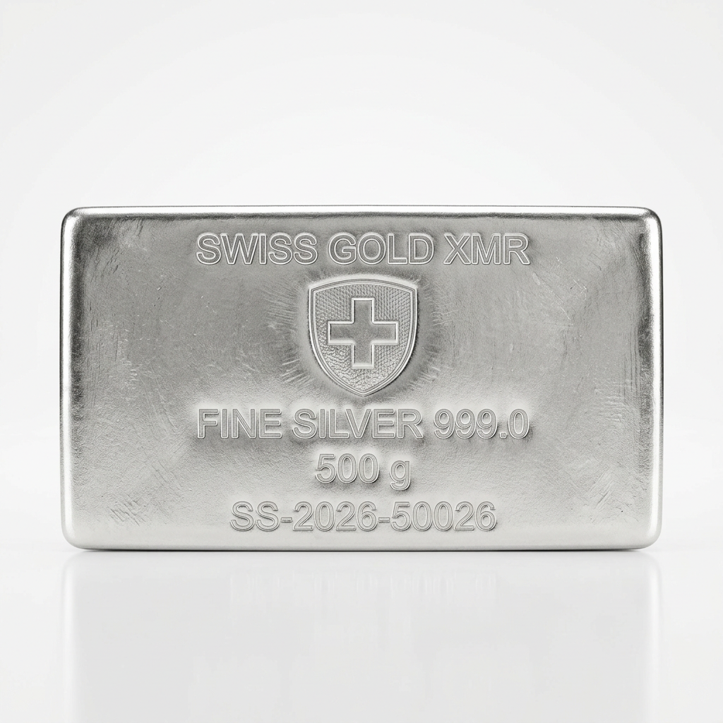 500g Silver Bar Argor-Heraeus