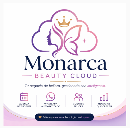 Monarca Beauty Cloud Logo