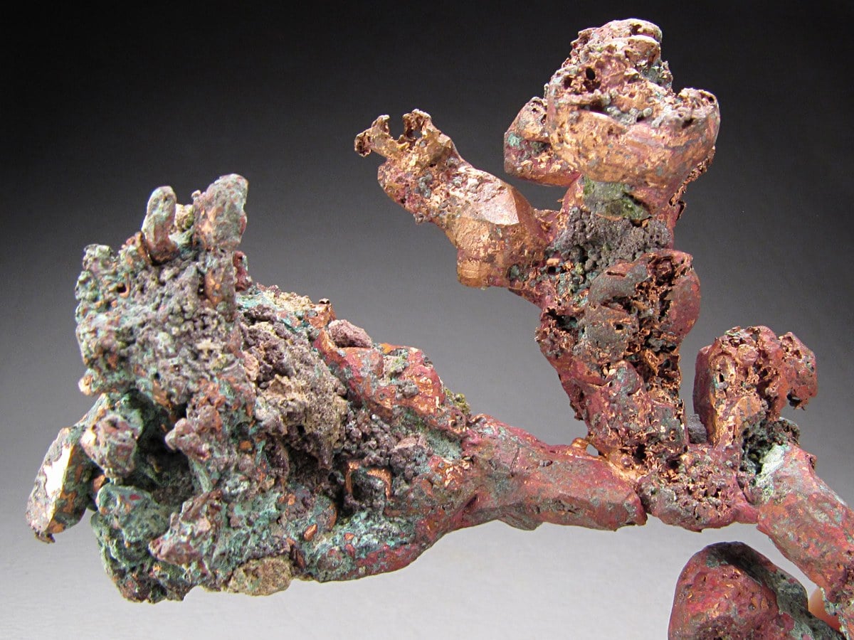 Native copper and copper ore