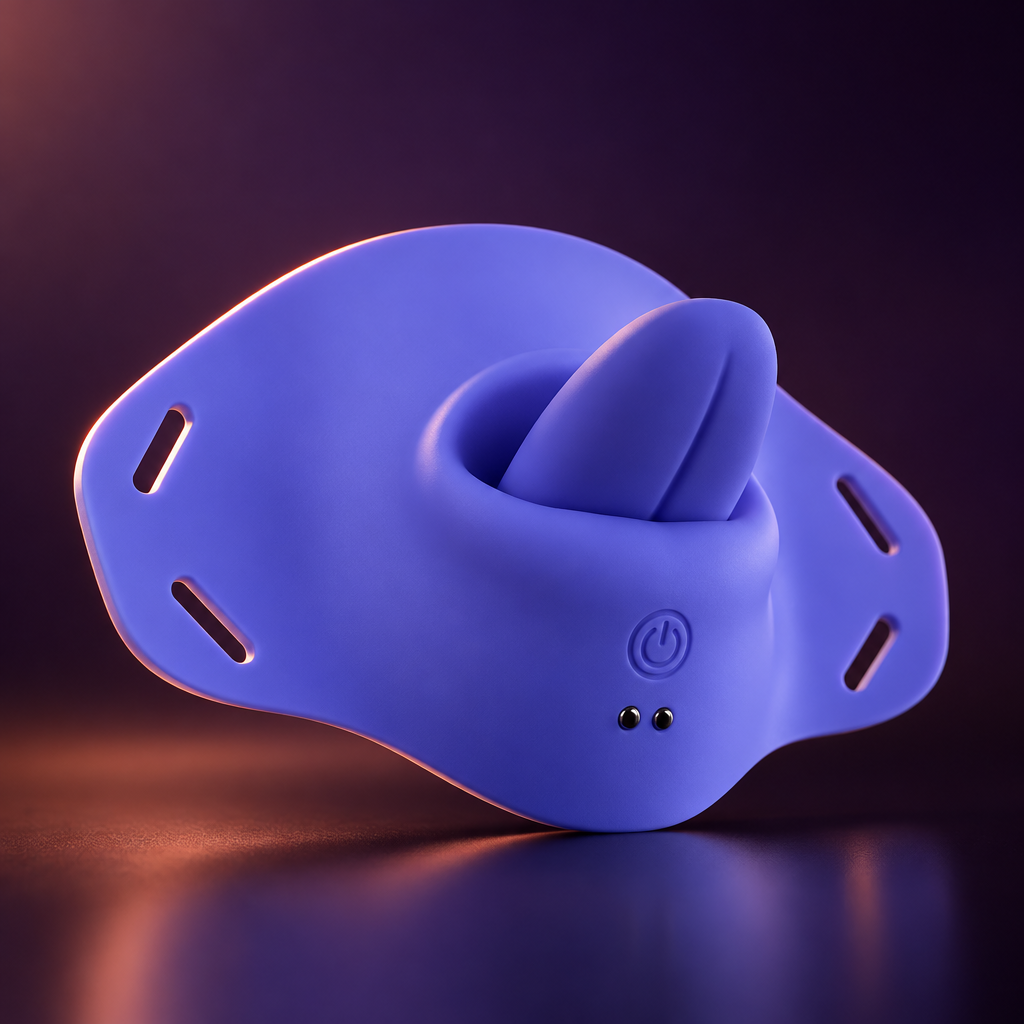 Side profile showing the sculpted vibrating tongue