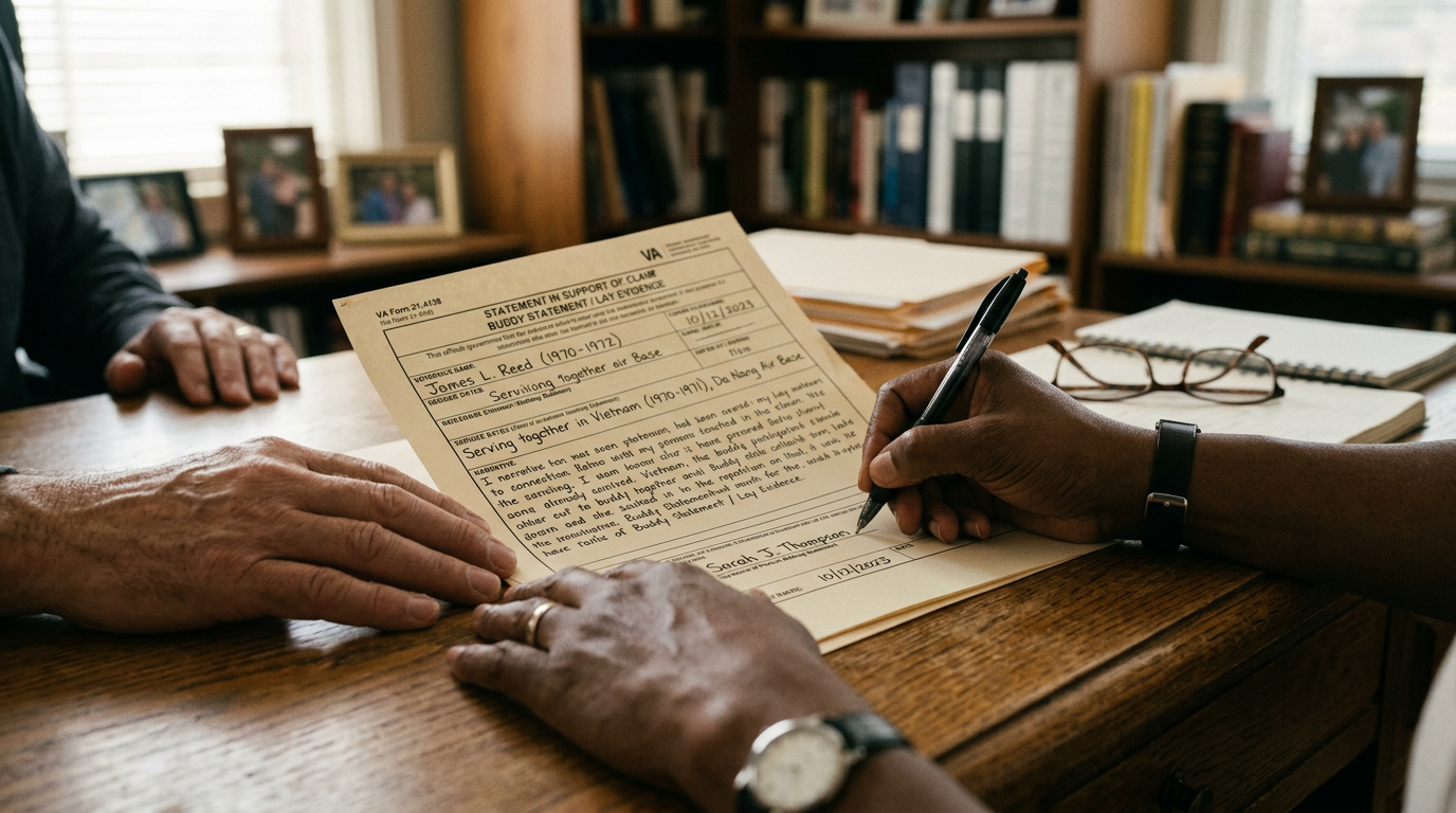 Muster rolls or a shipmate statement