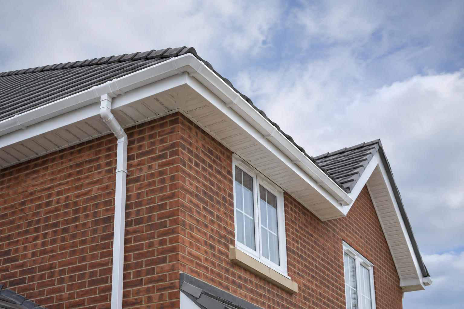 Fascias, Soffits & Bargeboards – example work on a UK property, photo 2