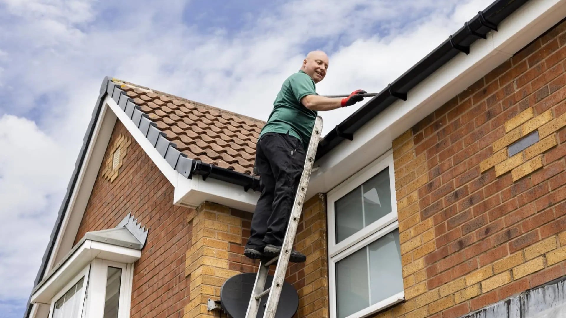 Gutter Cleaning & Repairs on a UK home