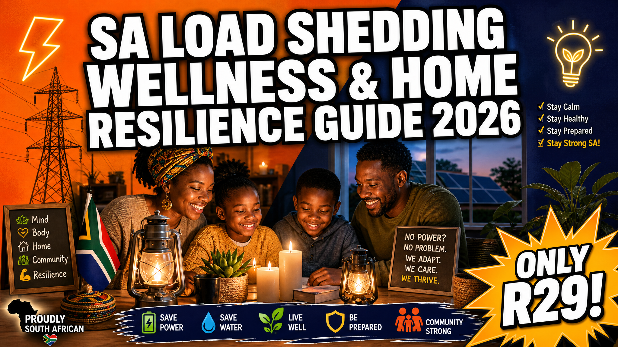 SA Load Shedding Wellness & Home Resilience Guide 2026