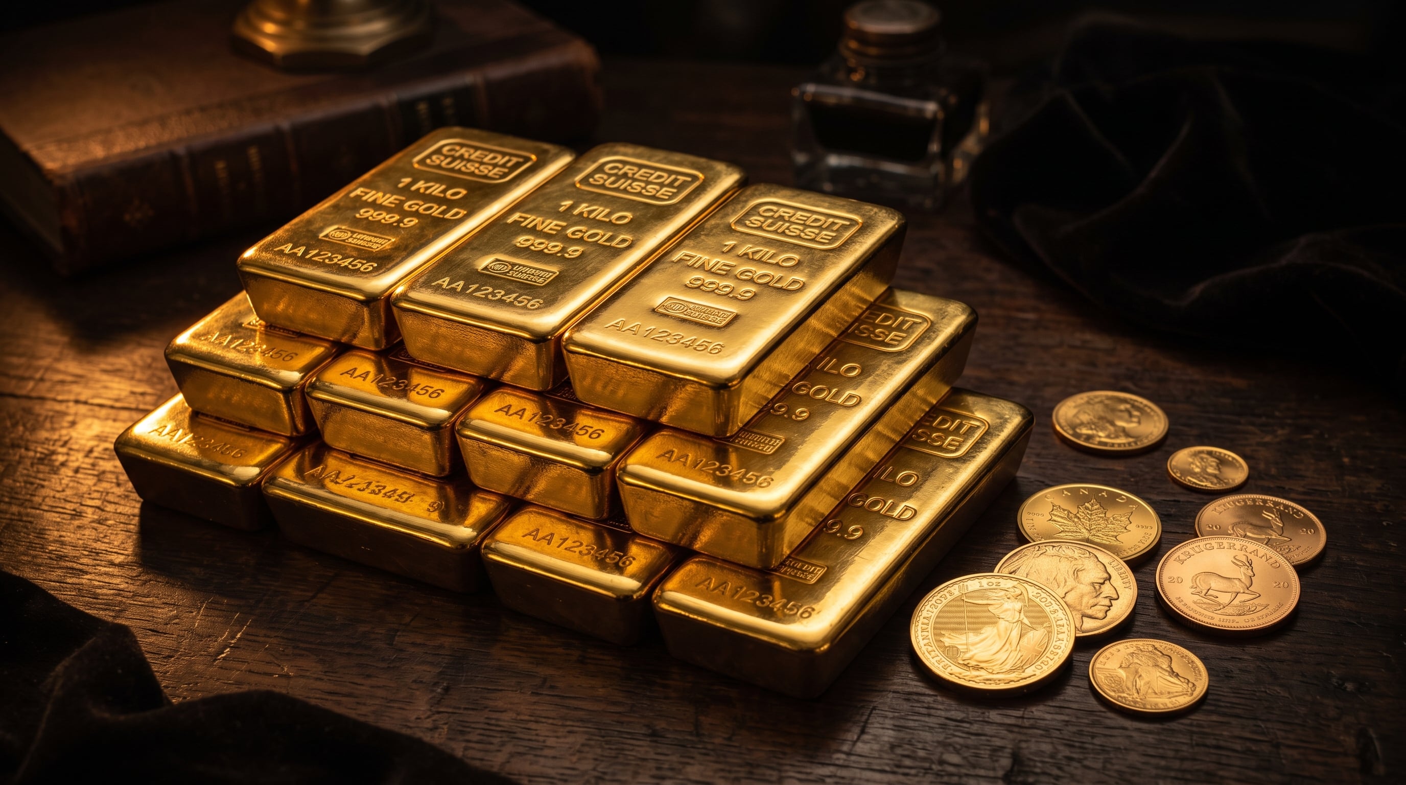 Gold bars