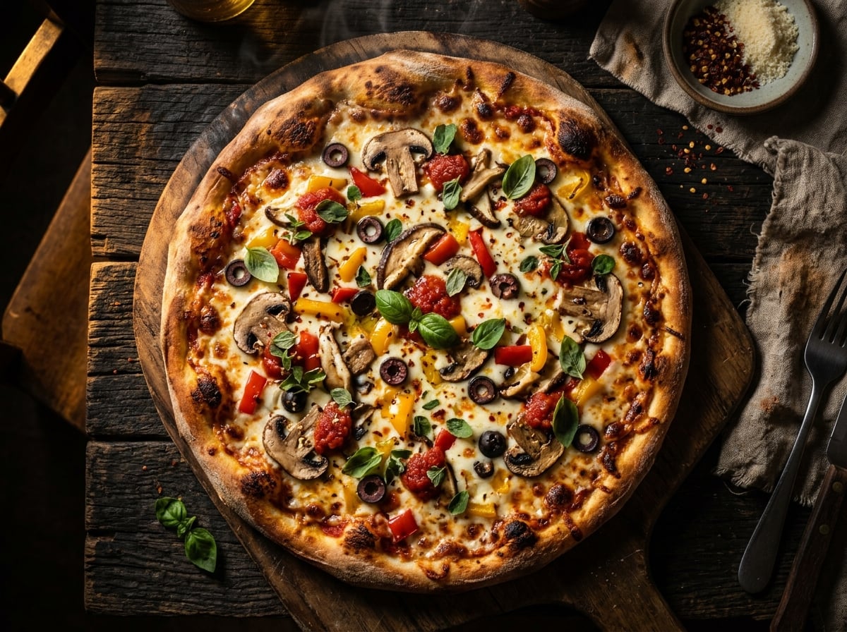 Vegan Pizza — Topman Food