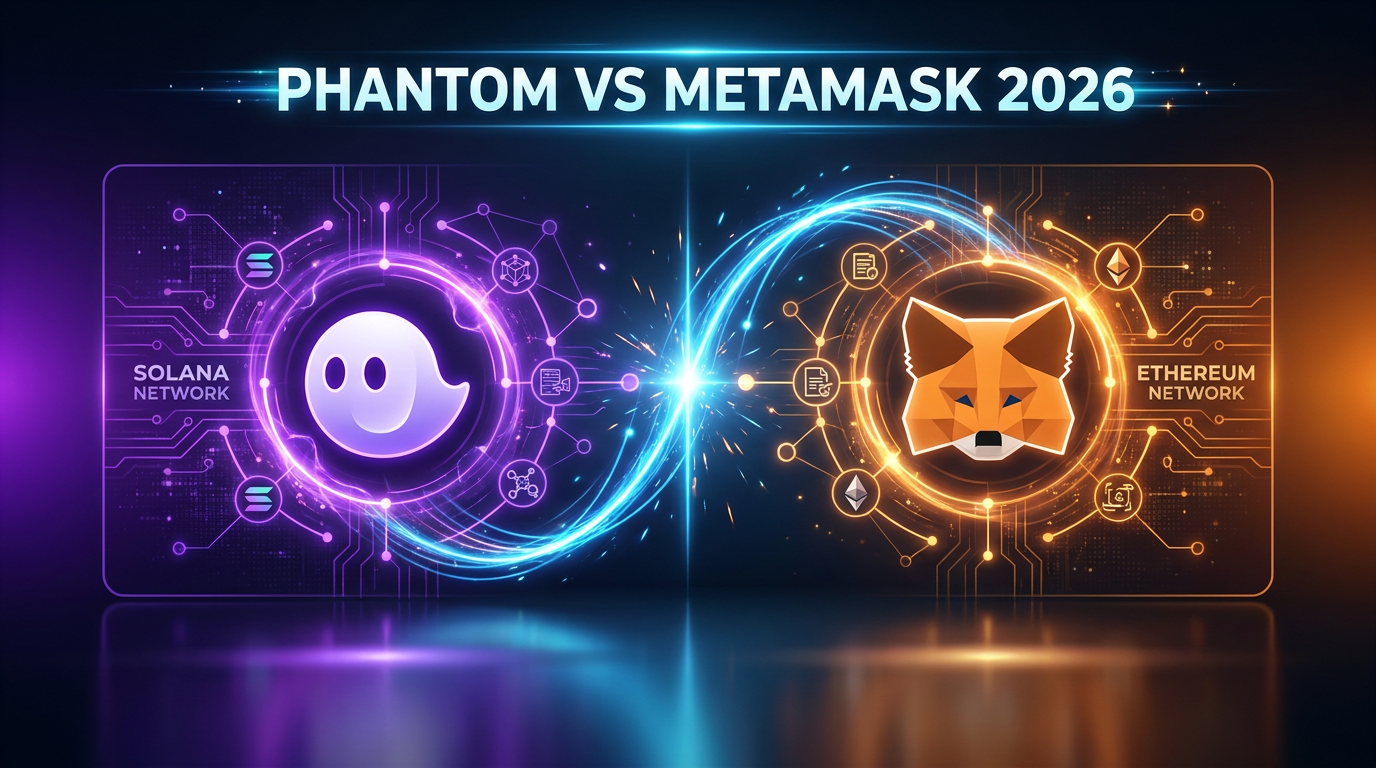Phantom vs MetaMask: Which Crypto Wallet Should You Use in 2026?