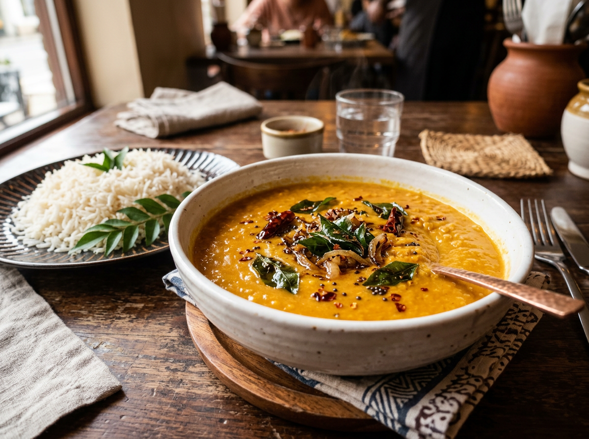 Sri Lankan Dhal Curry (Parippu)