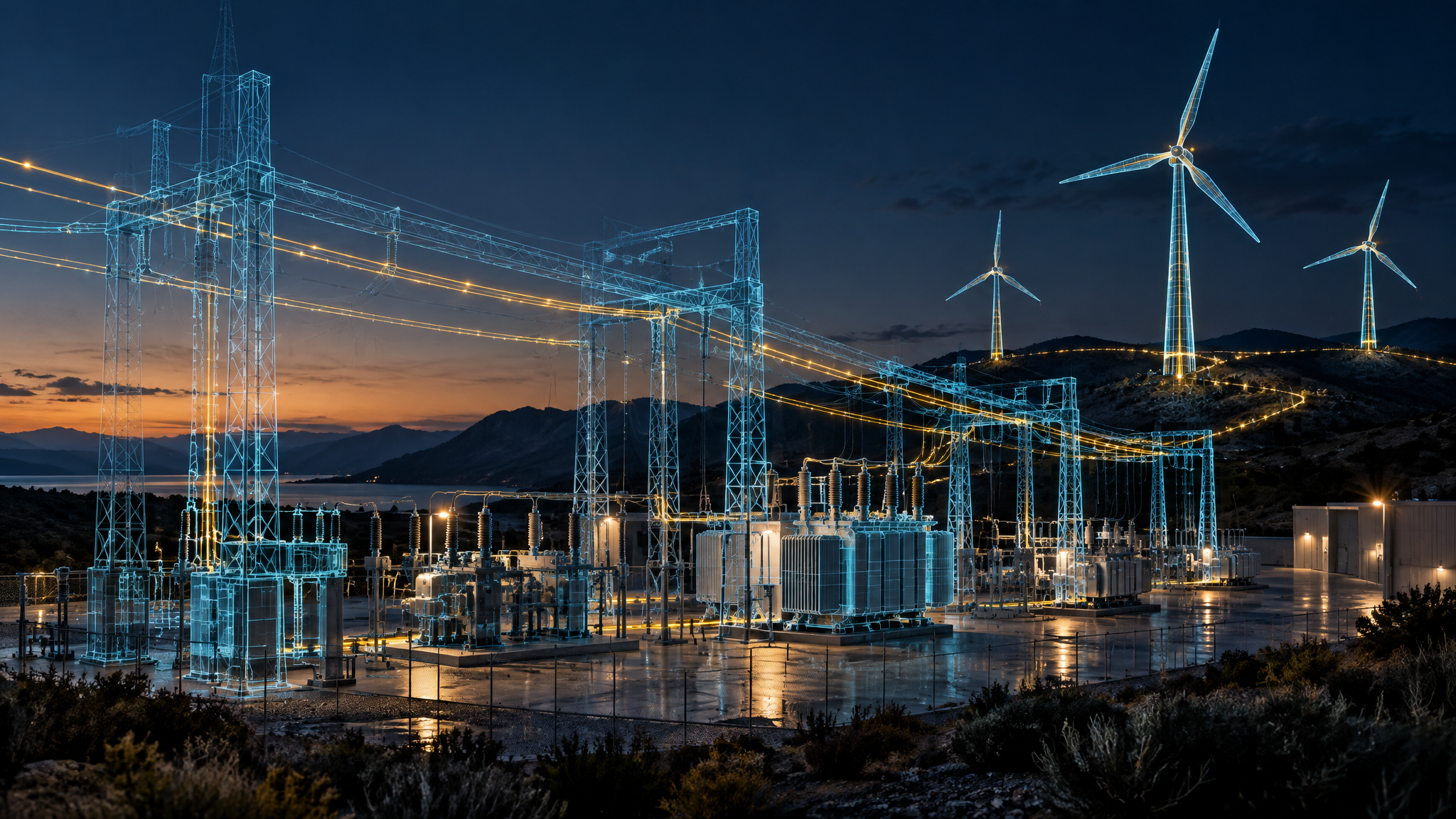 Conceptual digital twin — static alternative to interactive geometry