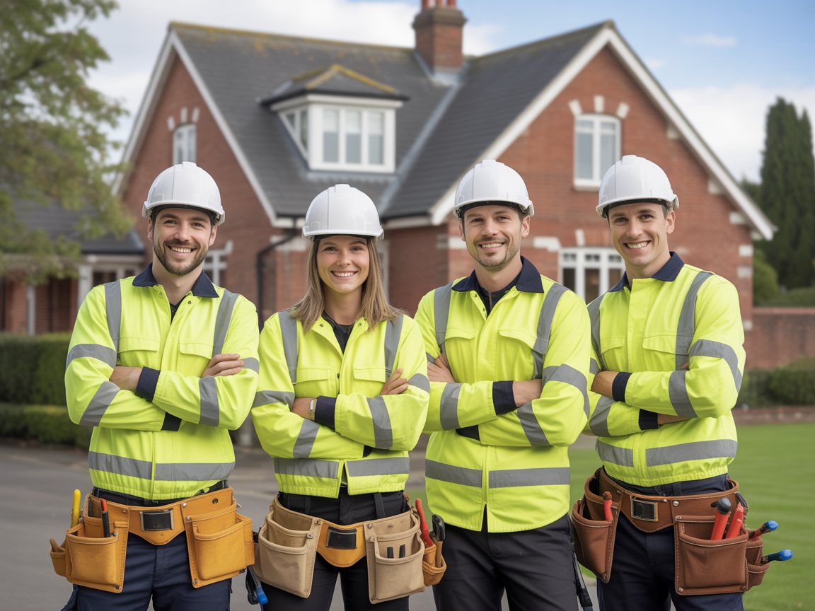 Professional DBM Roofing team