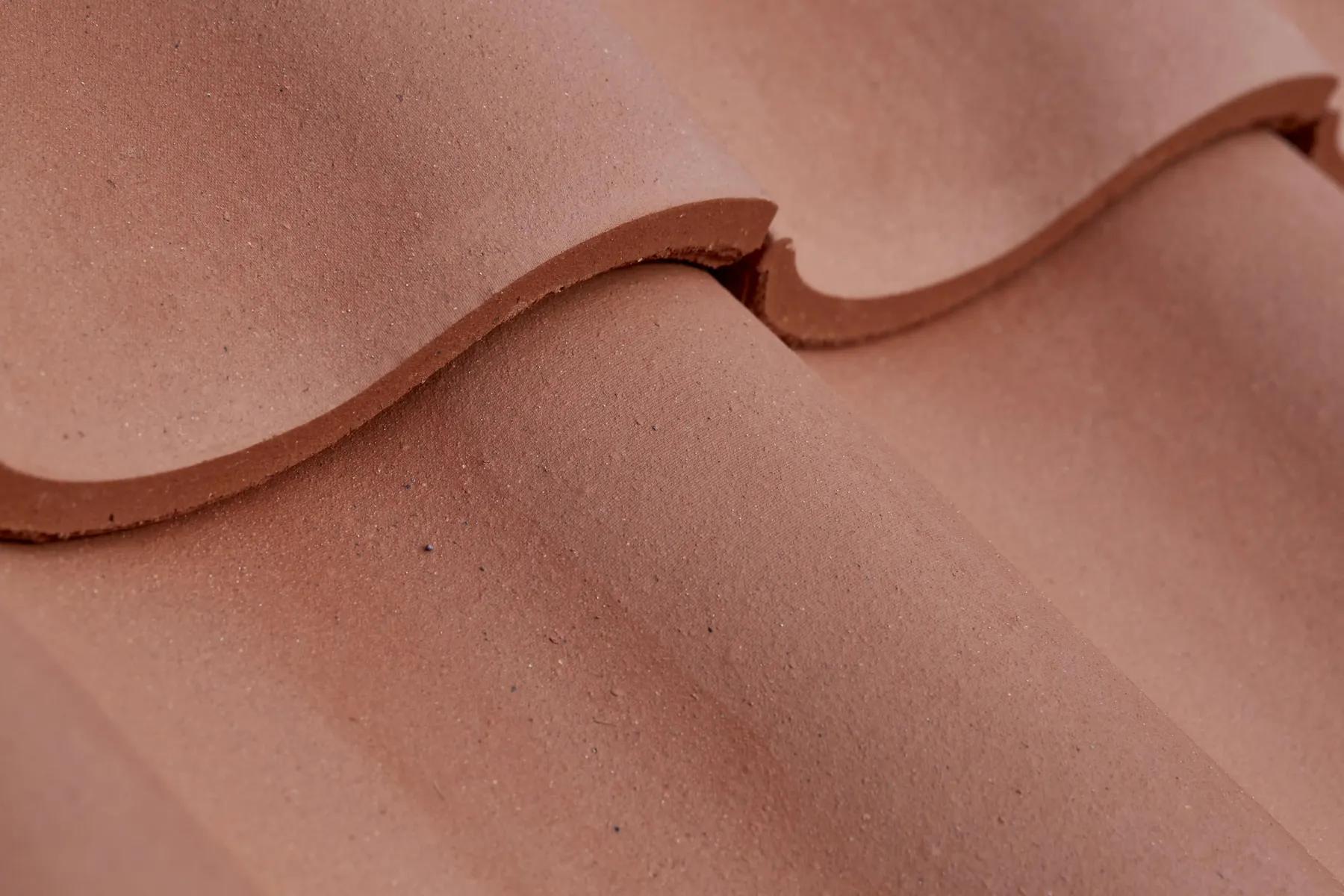 Marley or Redland roof tiles close-up