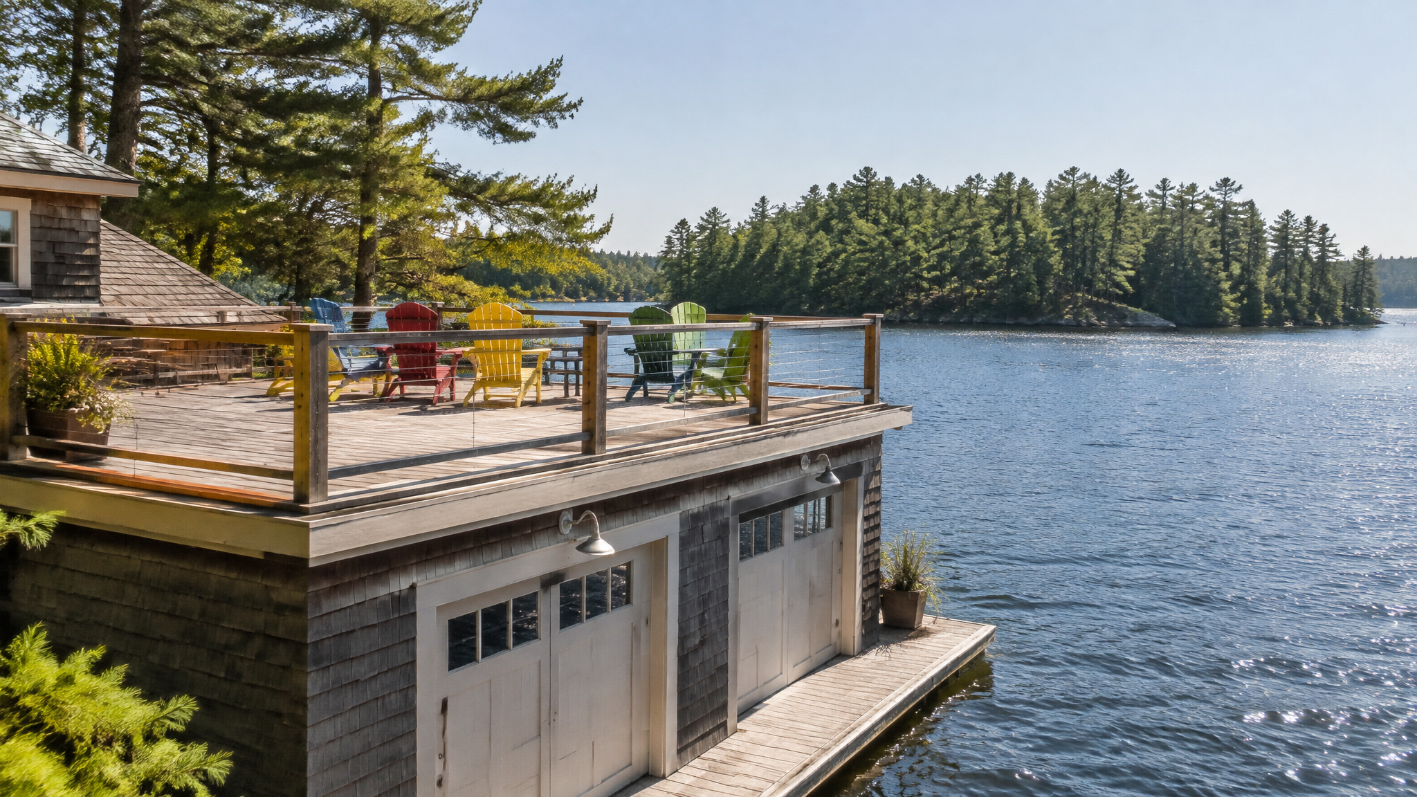 Rooftop Decks in Muskoka