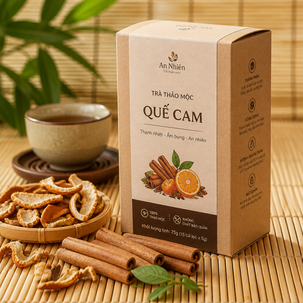 Trà dưỡng sinh cam quế