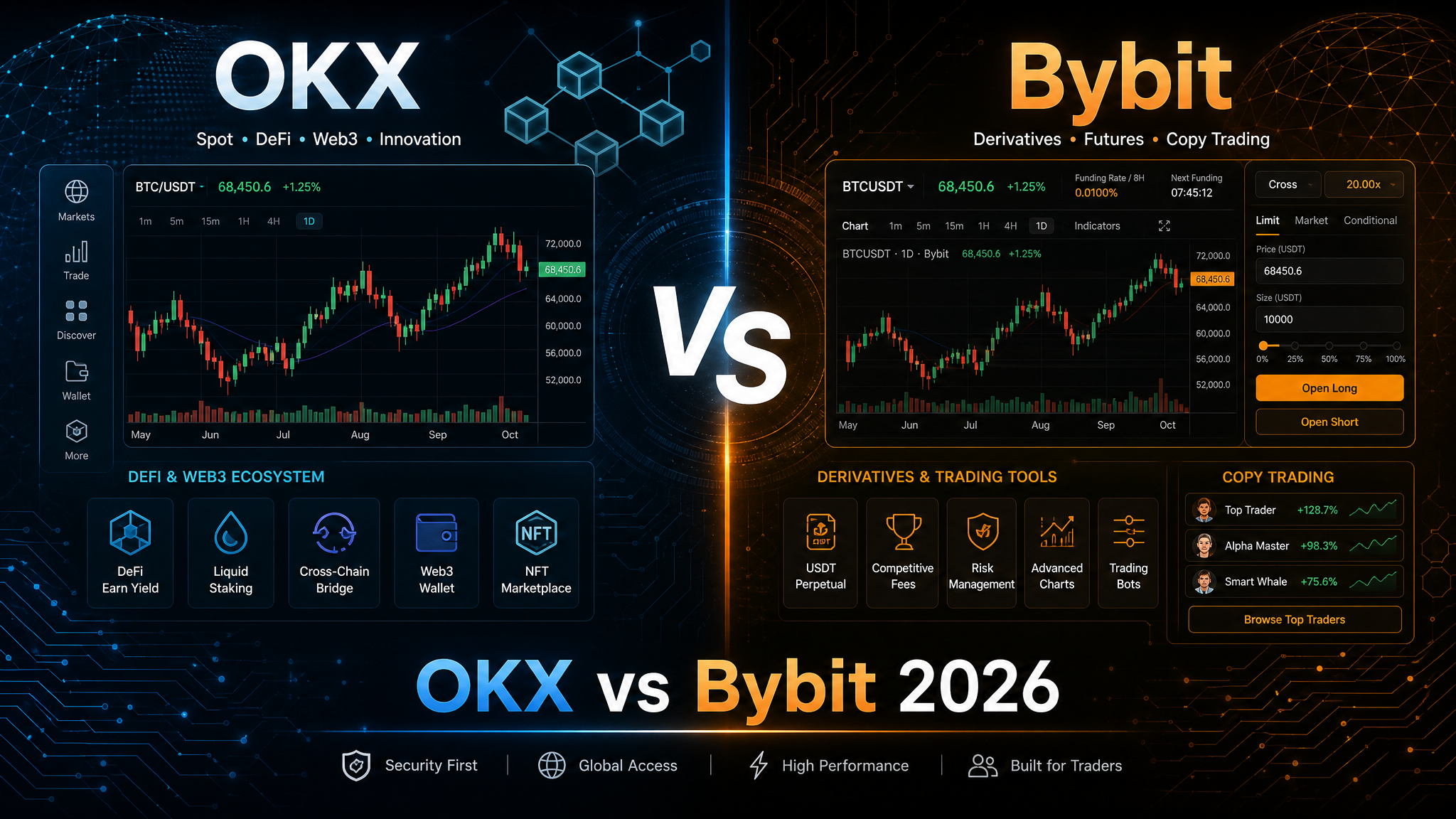 OKX vs Bybit 2026: Which Crypto Exchange Should You Use?