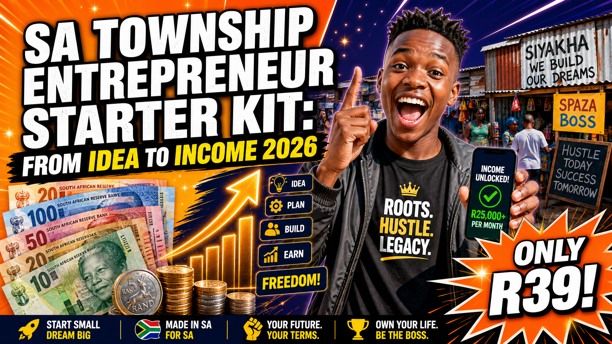 SA Township Entrepreneur Starter Kit: From Idea to Income 2026