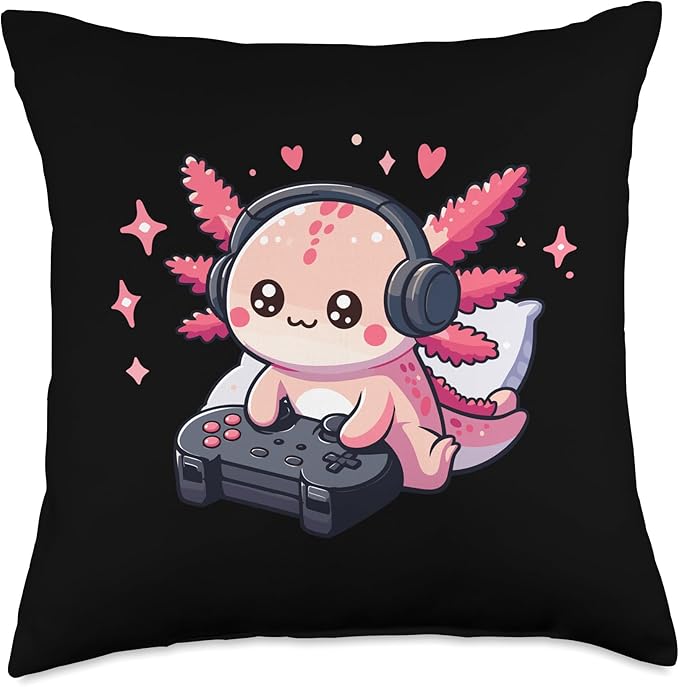Axolotl Pillow