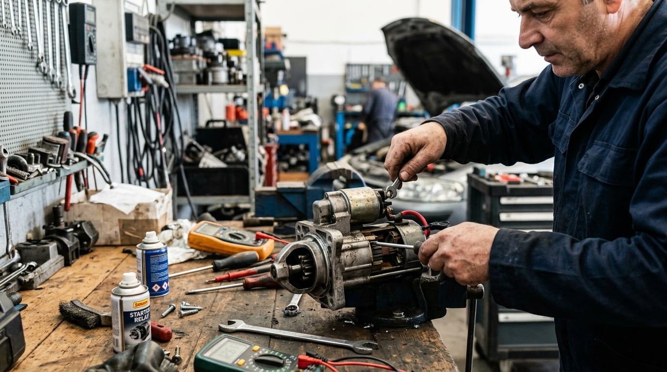 Serviço de Motor de Partida — Performance Auto Elétrica