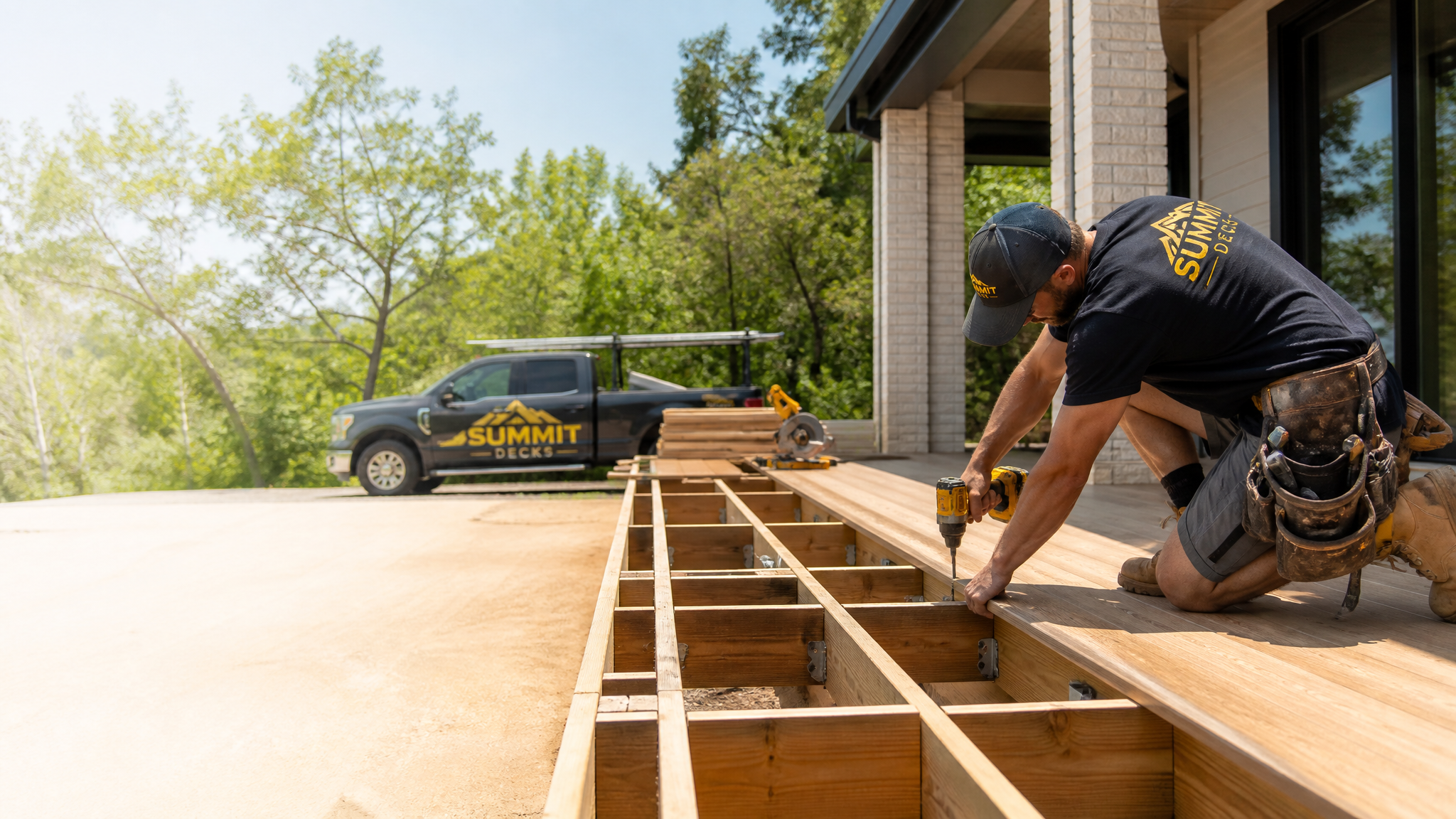 Deck Building professionals on the job in Mesa, AZ