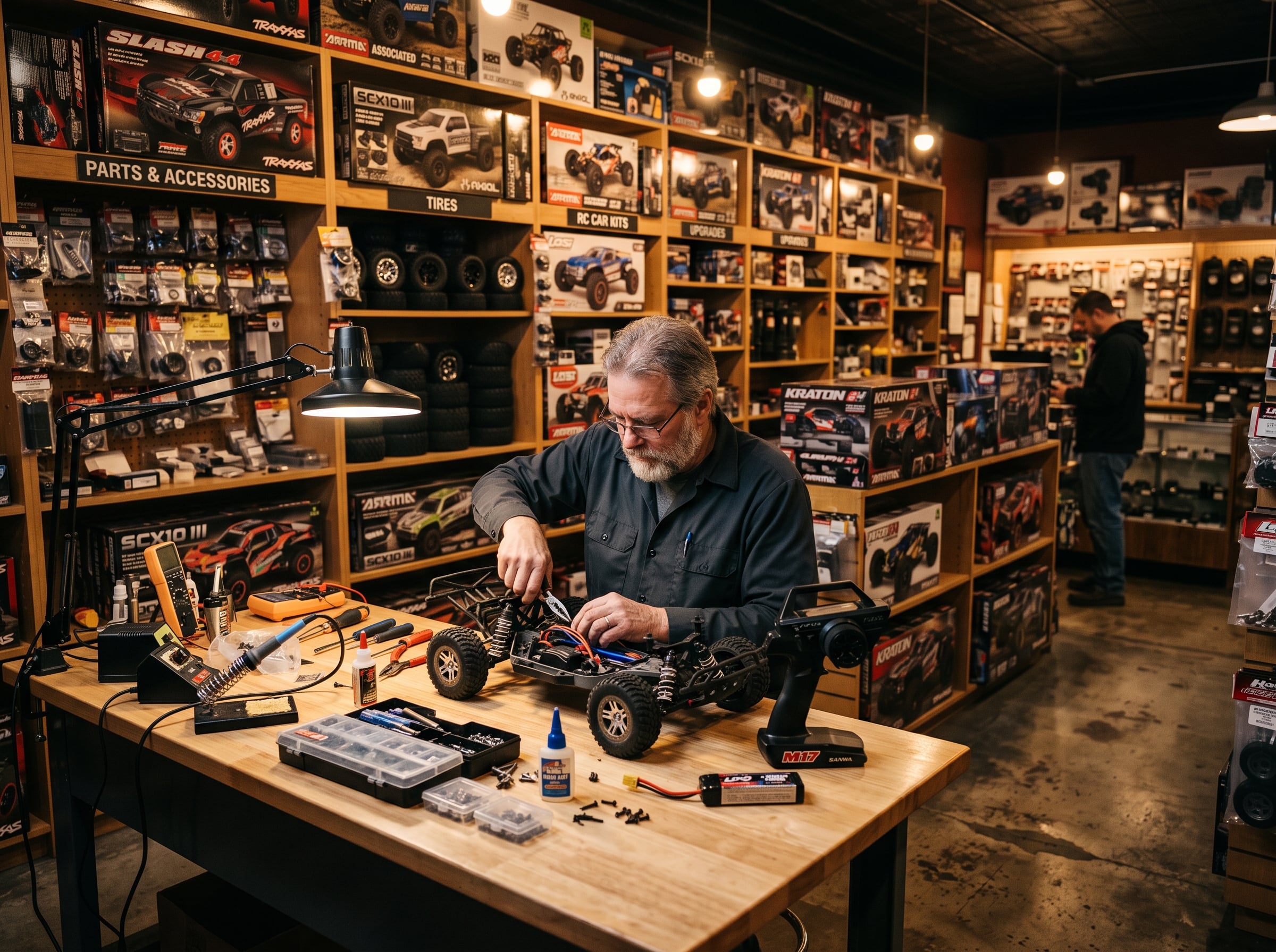 GTRC Racing workshop and hobby shop