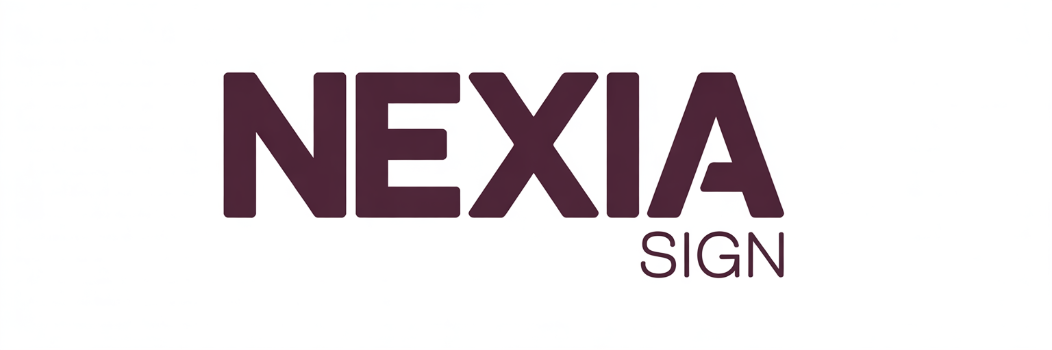 NEXIA Sign logo